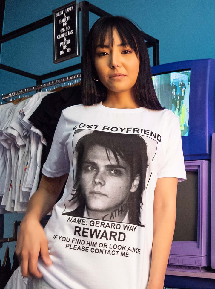 Camiseta Gerard Way Lost Boyfriend