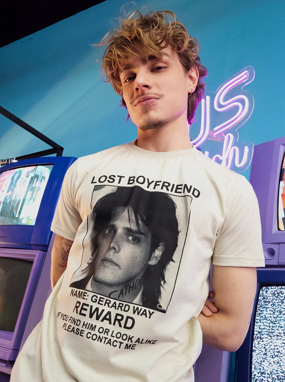 Camiseta Gerard Way Lost Boyfriend