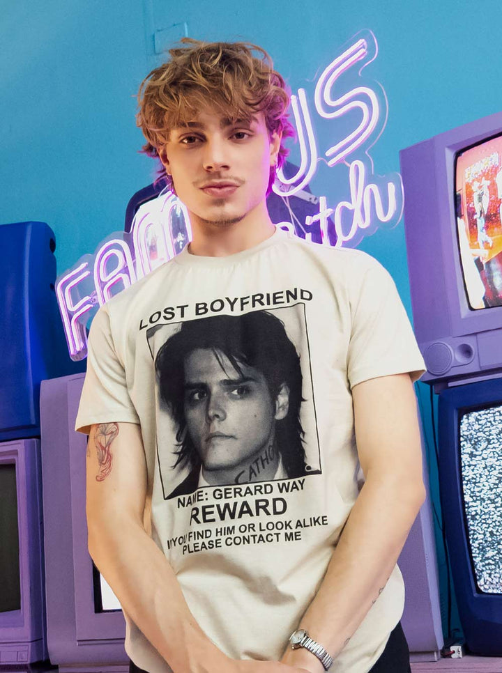 Camiseta Gerard Way Lost Boyfriend