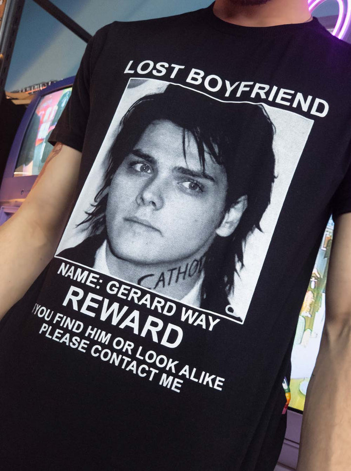 Camiseta Gerard Way Lost Boyfriend