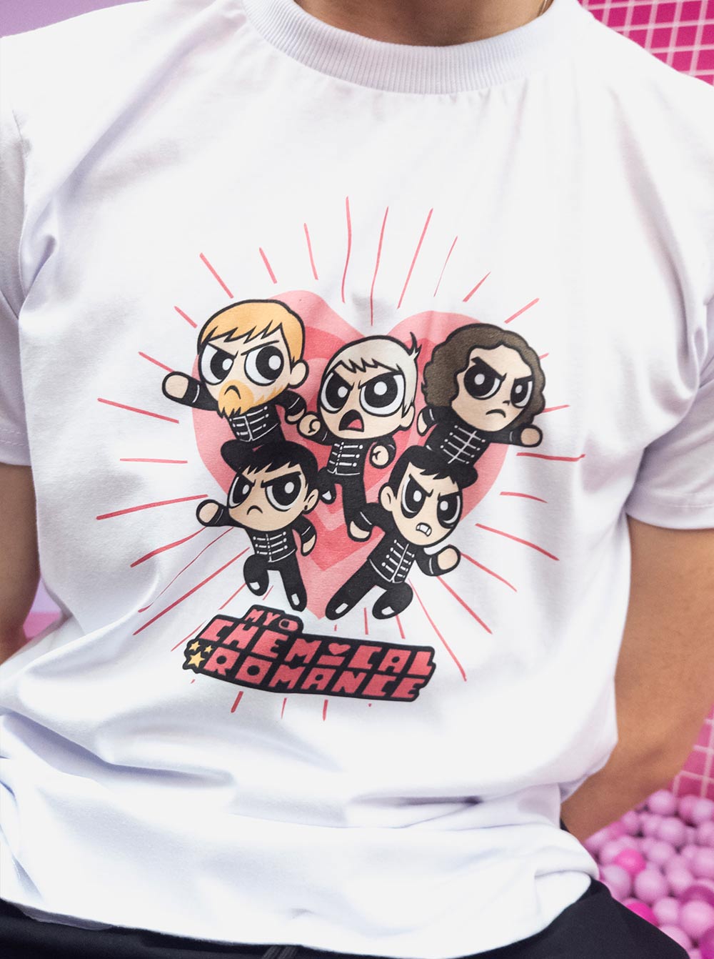 Camiseta My Chemical Romance Poderosas