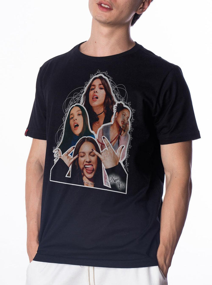 Camiseta Olivia Rodrigo Davi Veloso - Cápsula Shop