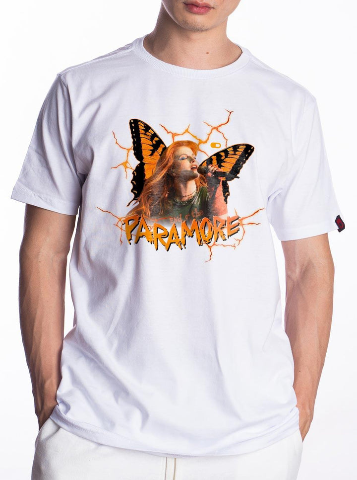 Camiseta Paramore Butterfly - Cápsula Shop