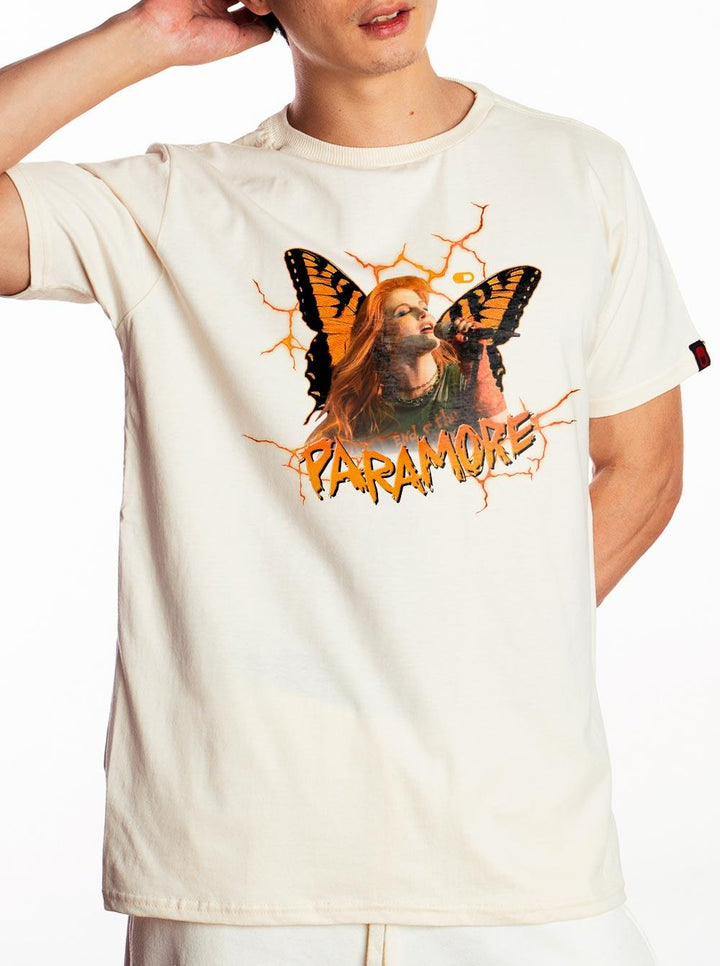 Camiseta Paramore Butterfly - Cápsula Shop