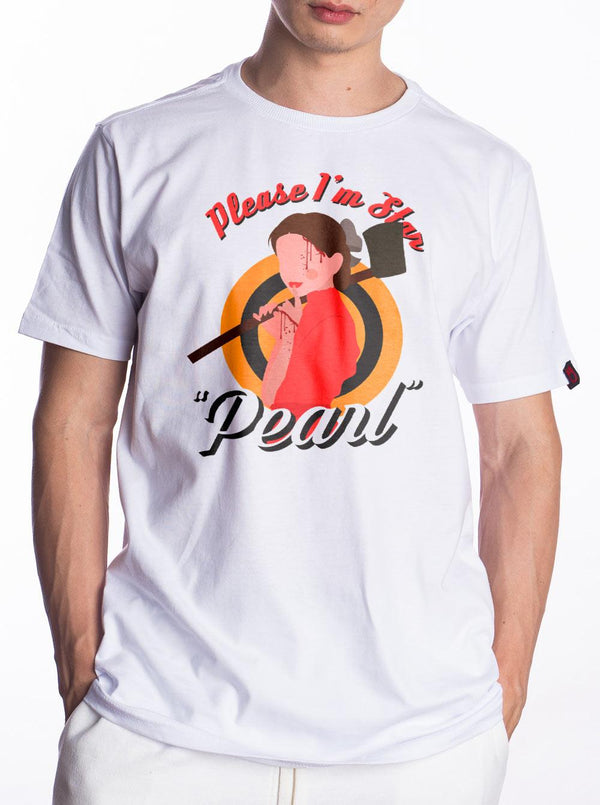 Camiseta Pearl - Please I'm Star Rebobina - Cápsula Shop