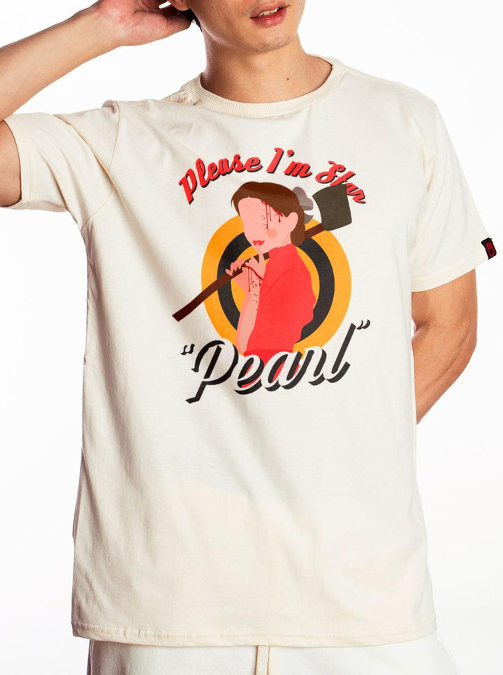 Camiseta Pearl - Please I'm Star Rebobina - Cápsula Shop