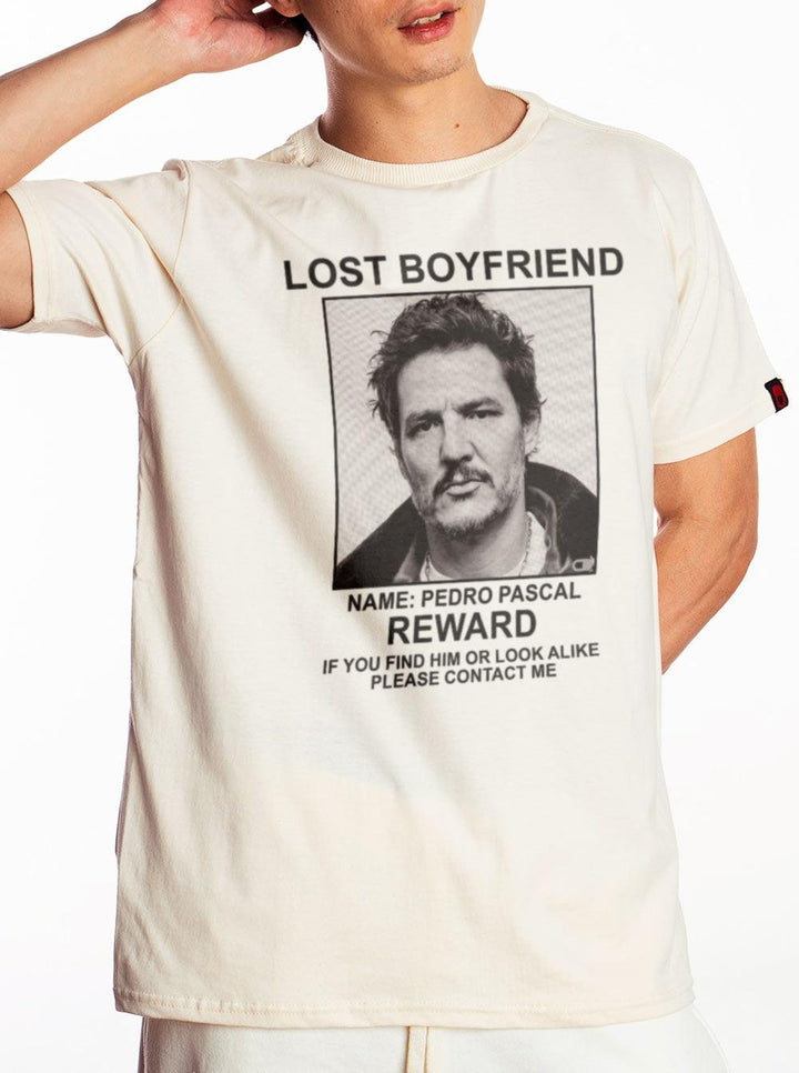 Camiseta Pedro Pascal Lost Boyfriend Masculina - Cápsula Shop