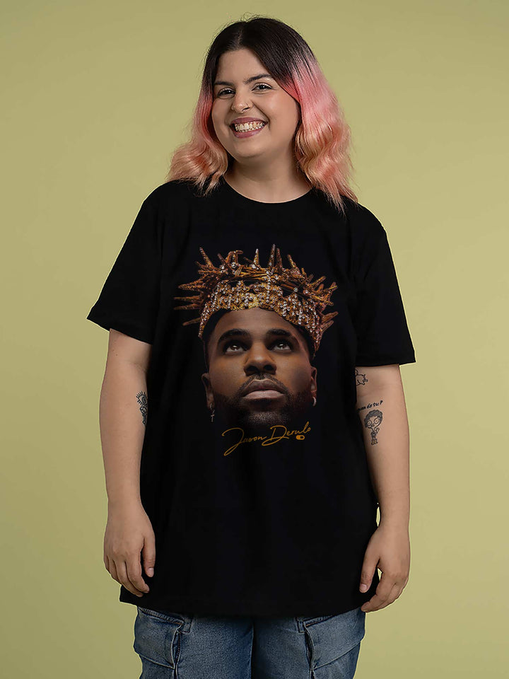 Camiseta Jason Derulo Face Card