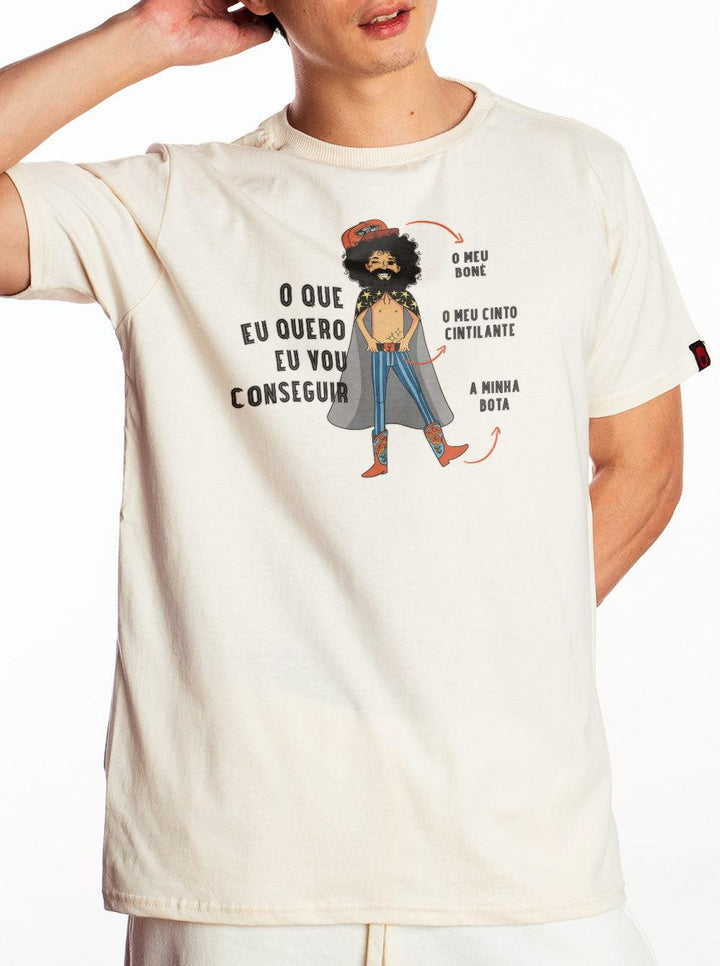 Camiseta Raul Seixas Rockixe Joga Pedra Na Geni - Cápsula Shop