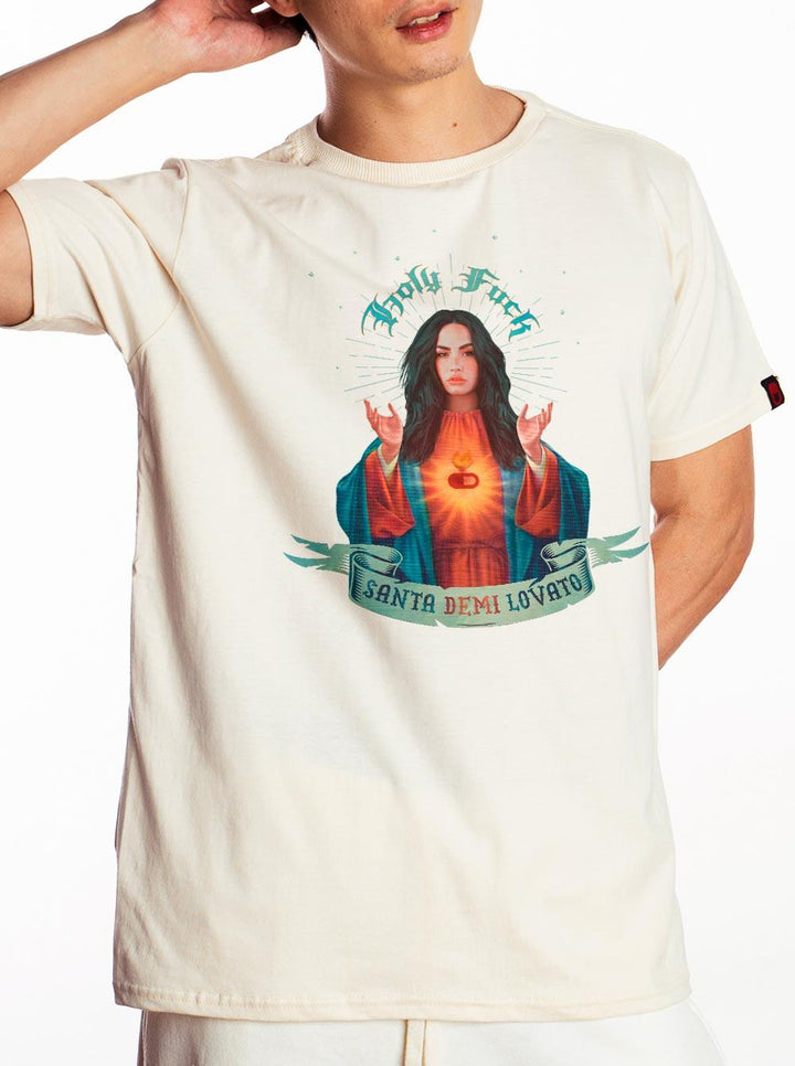 Camiseta Santa Demi Lovato - Cápsula Shop