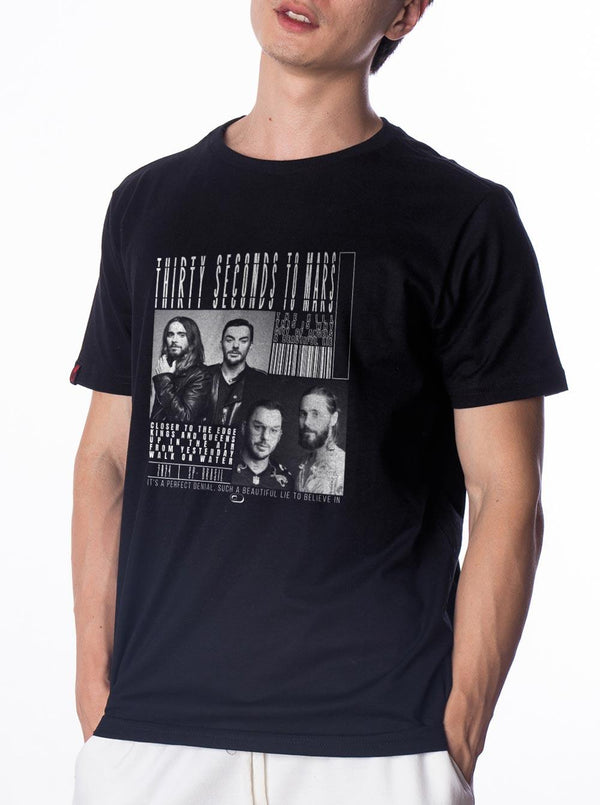 Camiseta Thirty Seconds To Mars Fan Code - Cápsula Shop
