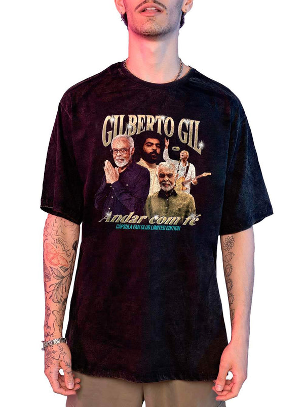 Camiseta Estonada Gilberto Gil Fan Club - Cápsula Shop