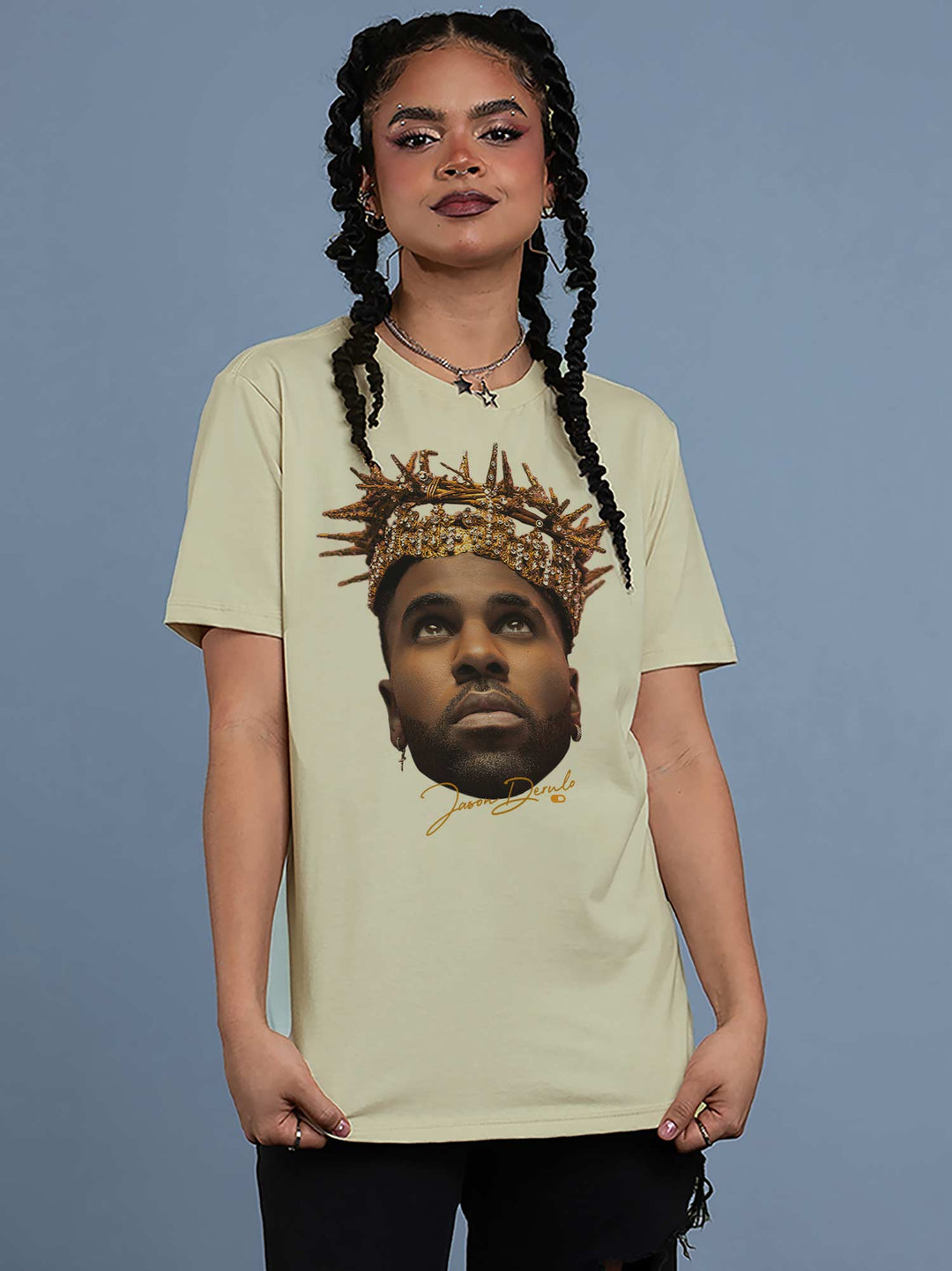 Camiseta Jason Derulo Face Card