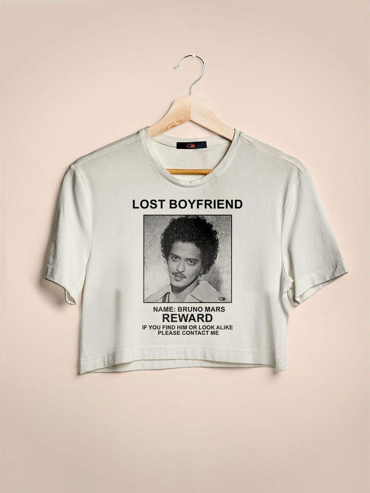 Cropped Bruno Mars Lost Boyfriend - Cápsula Shop