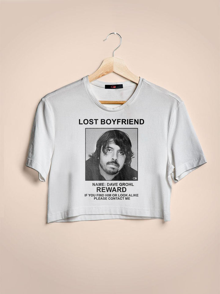 Cropped Dave Grohl Lost Boyfriend - Cápsula Shop