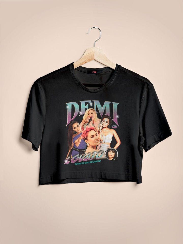 Cropped Demi Lovato Fan Club - Cápsula Shop