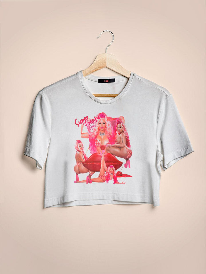 Cropped Nicki Minaj Freaky Girl Davi Veloso - Cápsula Shop