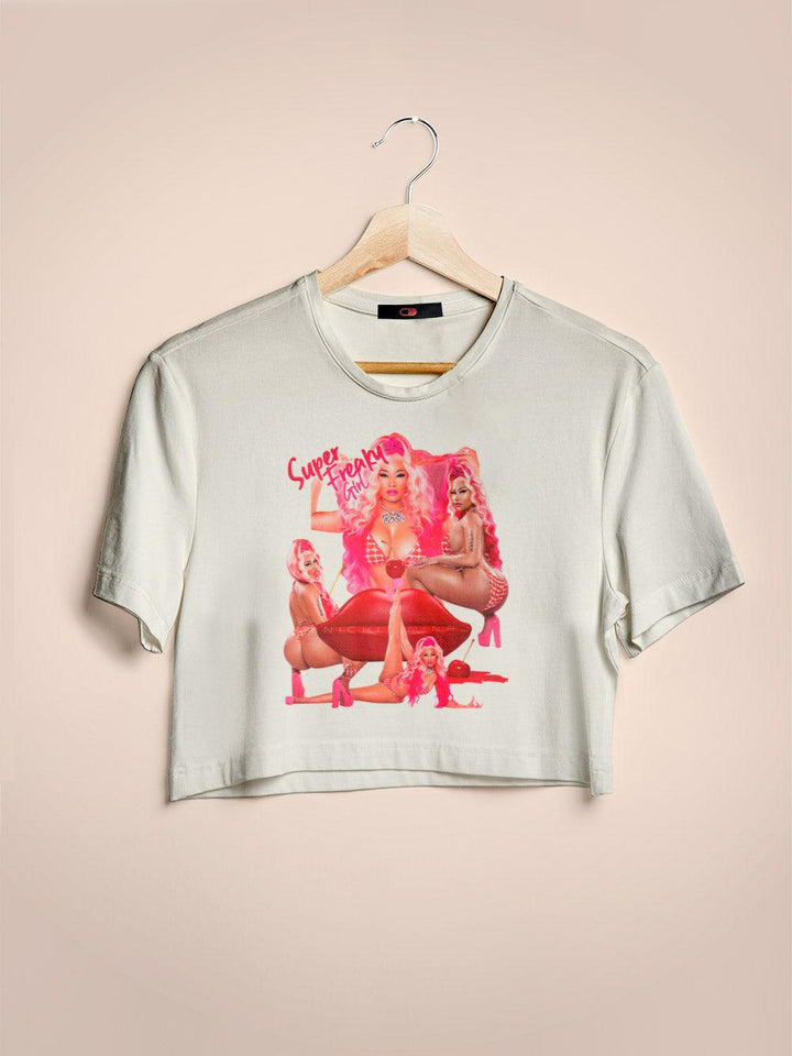 Cropped Nicki Minaj Freaky Girl Davi Veloso - Cápsula Shop