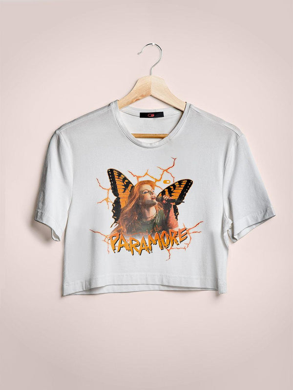 Cropped Paramore Butterfly - Cápsula Shop