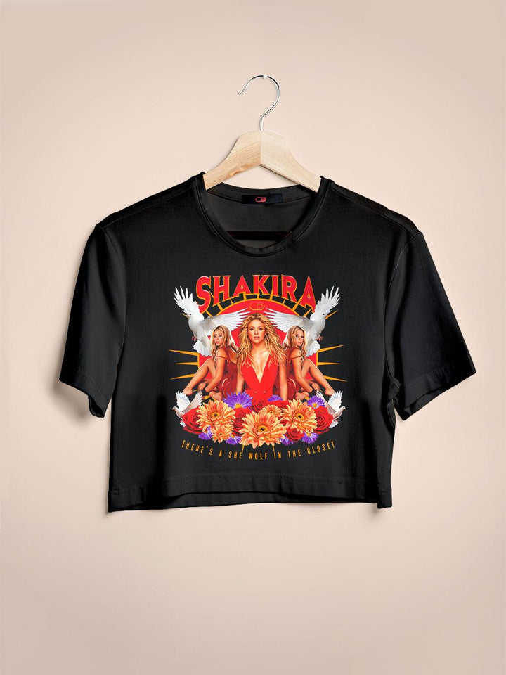 Cropped Shakira Nirvana - Cápsula Shop