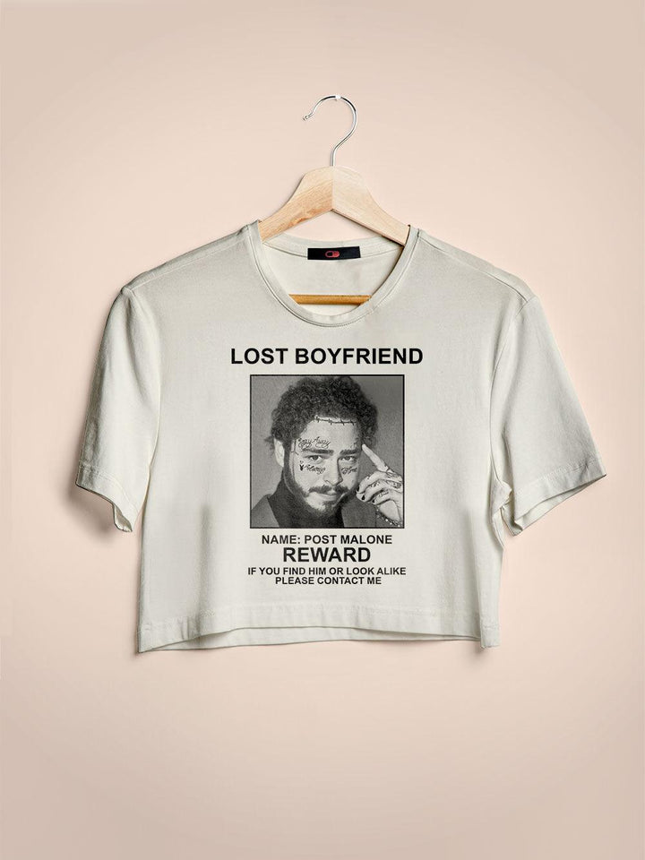 Cropped Post Malone Lost Boyfriend - Cápsula Shop