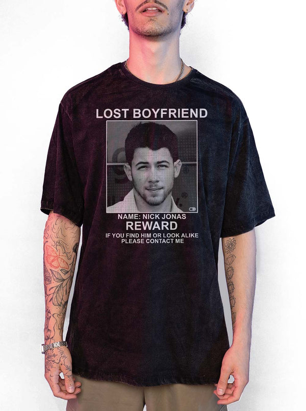 Camiseta Estonada Nick Jonas Lost Boyfriend