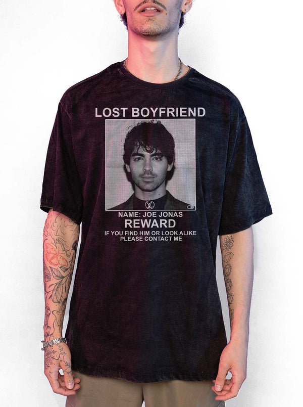 Camiseta Estonada Joe Jonas Lost Boyfriend