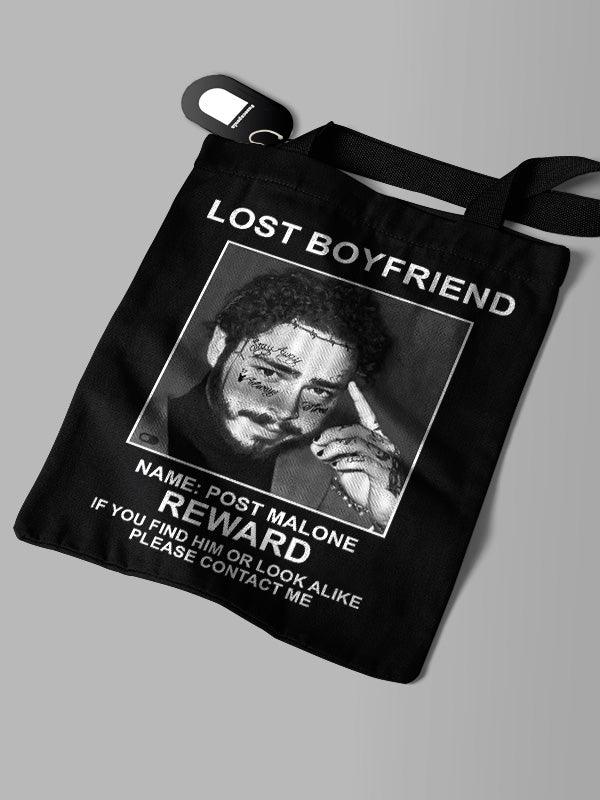 Ecobag Preta Post Malone Lost Boyfriend - Cápsula Shop