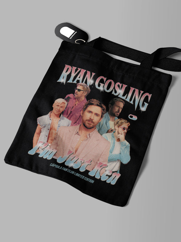 Ecobag Preta Ryan Gosling Fan Club