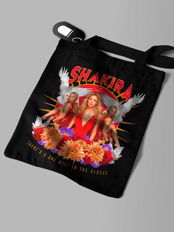 Ecobag preta Shakira Nirvana - Cápsula Shop