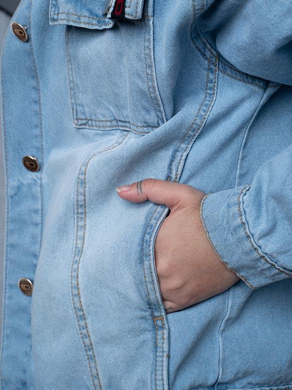 Jaqueta Jeans Oversize Unissex Mariah Carai