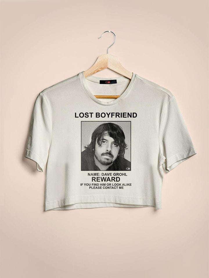 Cropped Dave Grohl Lost Boyfriend - Cápsula Shop