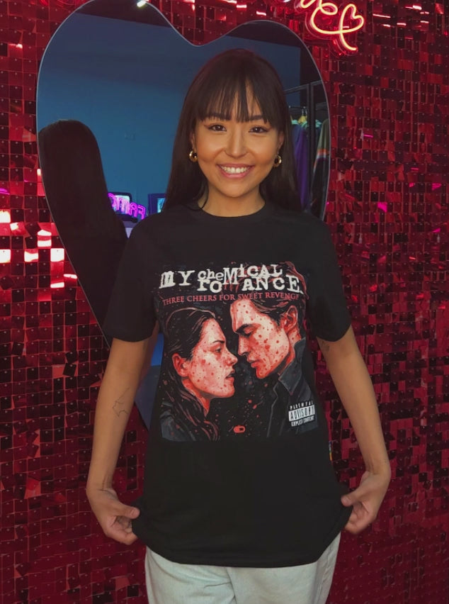 Camiseta My Chemical Romance Edward e Bella