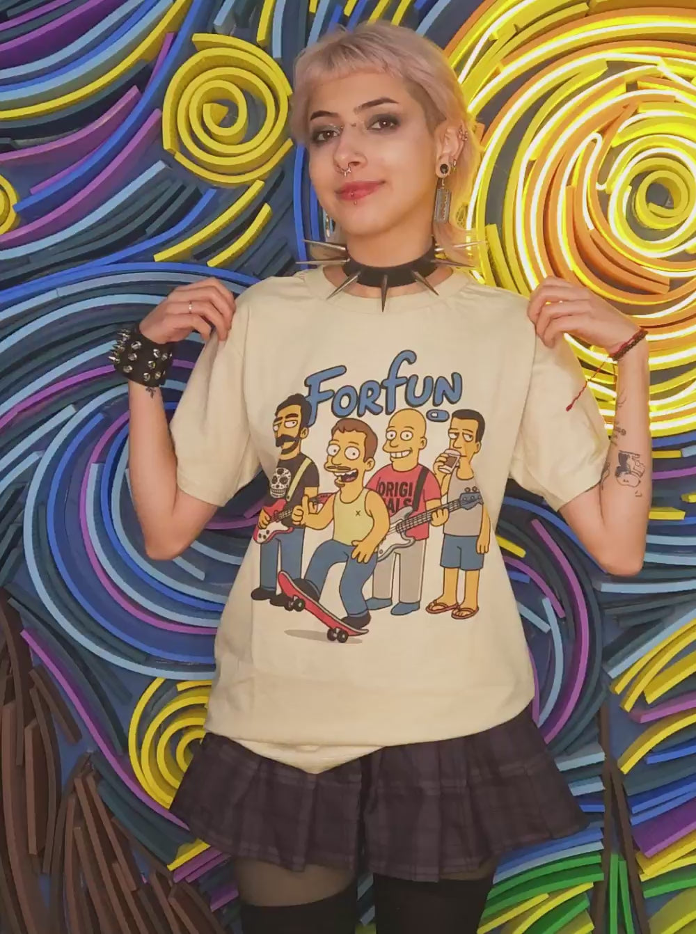 Camiseta Forfun Simpsons