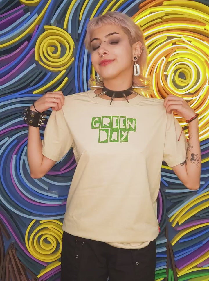 Camiseta Green Day Iconico