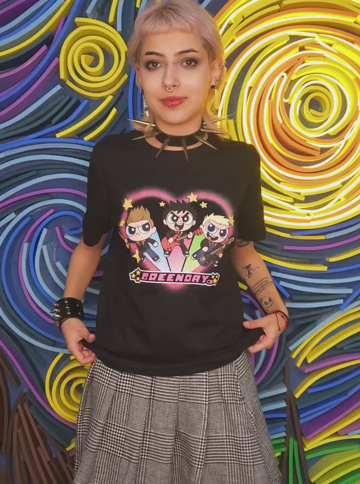 Camiseta Green Day Poderosas