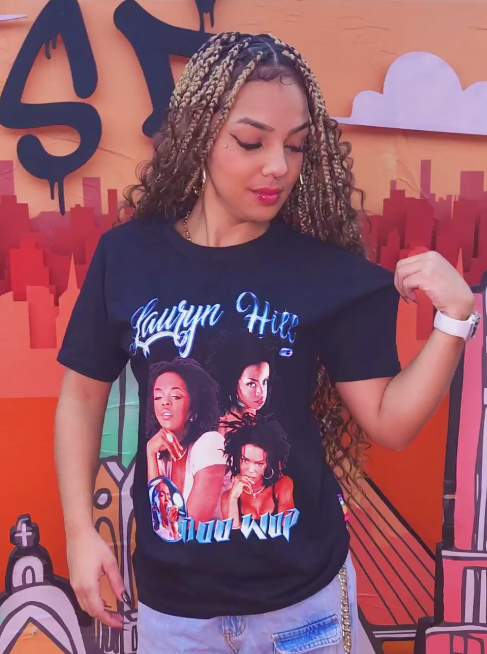 Camiseta Lauryn Hill Fan Club