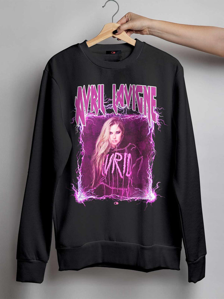 Blusa de Moletom Avril Lavigne RockStar Diva - Cápsula Shop