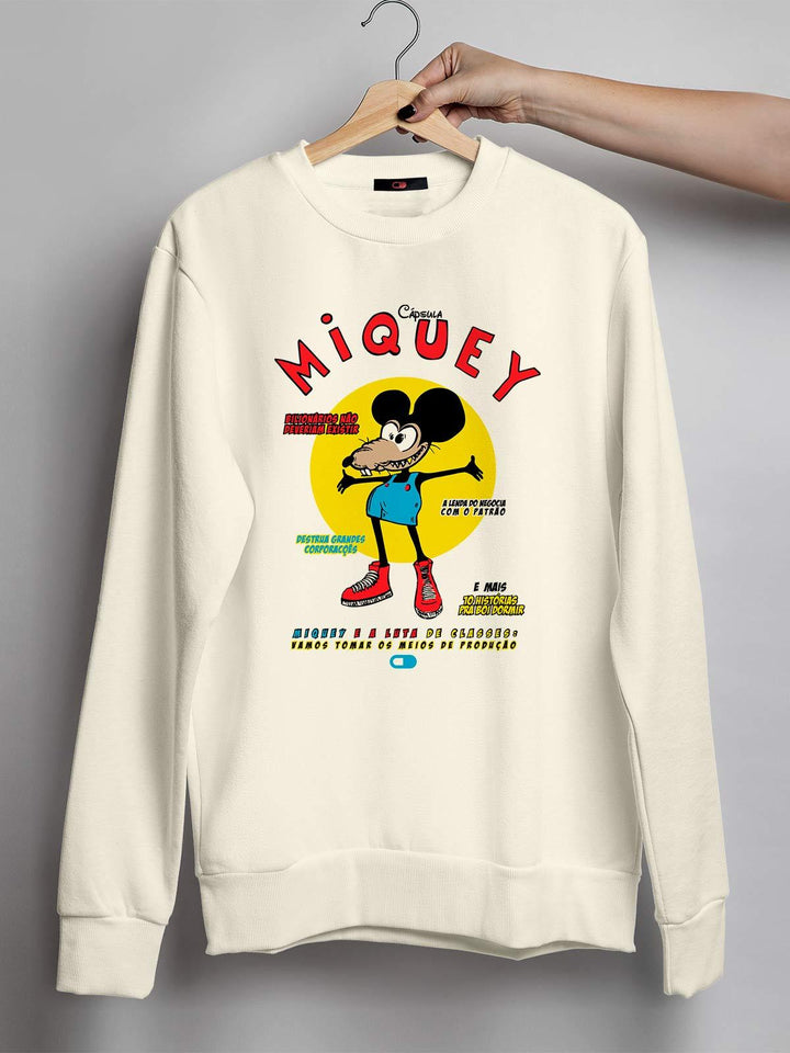 Blusa de Moletom Miquey - Cápsula Shop