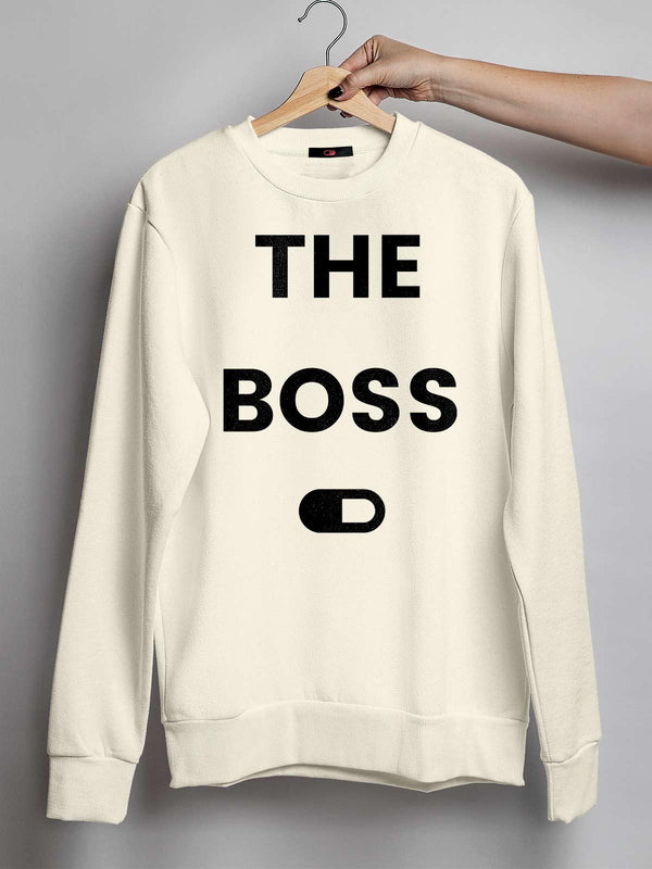 Blusa de moletom Casal The Boss - Cápsula Shop