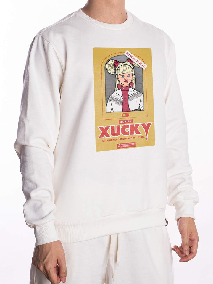 Blusa de moletom Xuxa Chucky - Cápsula Shop