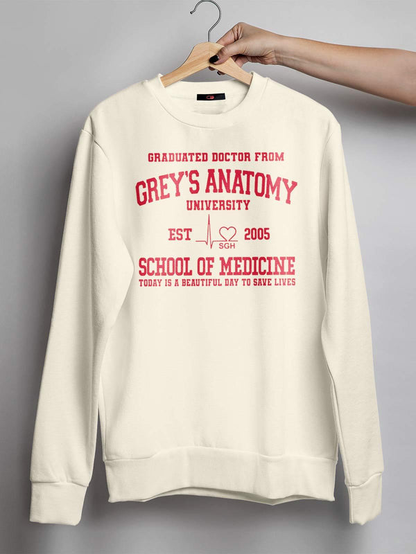 Blusa de Moletom Grey's Anatomy Academy - Cápsula Shop