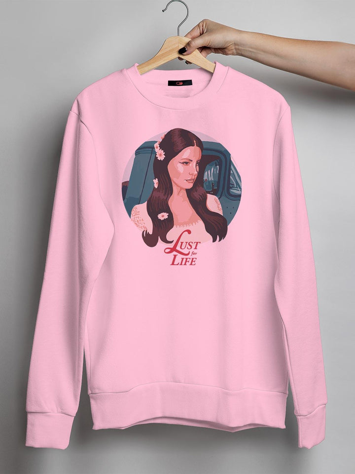 Blusa de Moletom Lana Del Rey Lust Life - Cápsula Shop