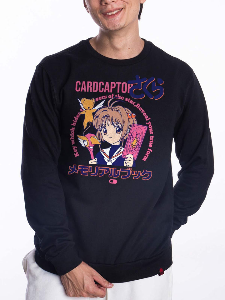 Blusa de Moletom Sakura Cardcaptor Magia - Cápsula Shop