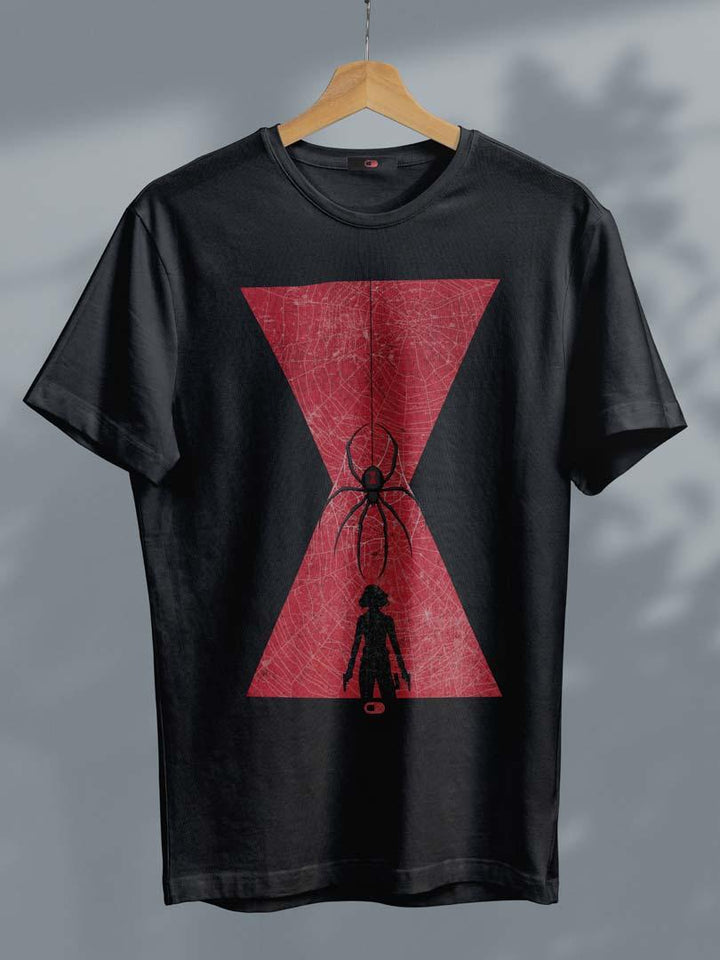 Camiseta Viúva Negra Logo - Cápsula Shop