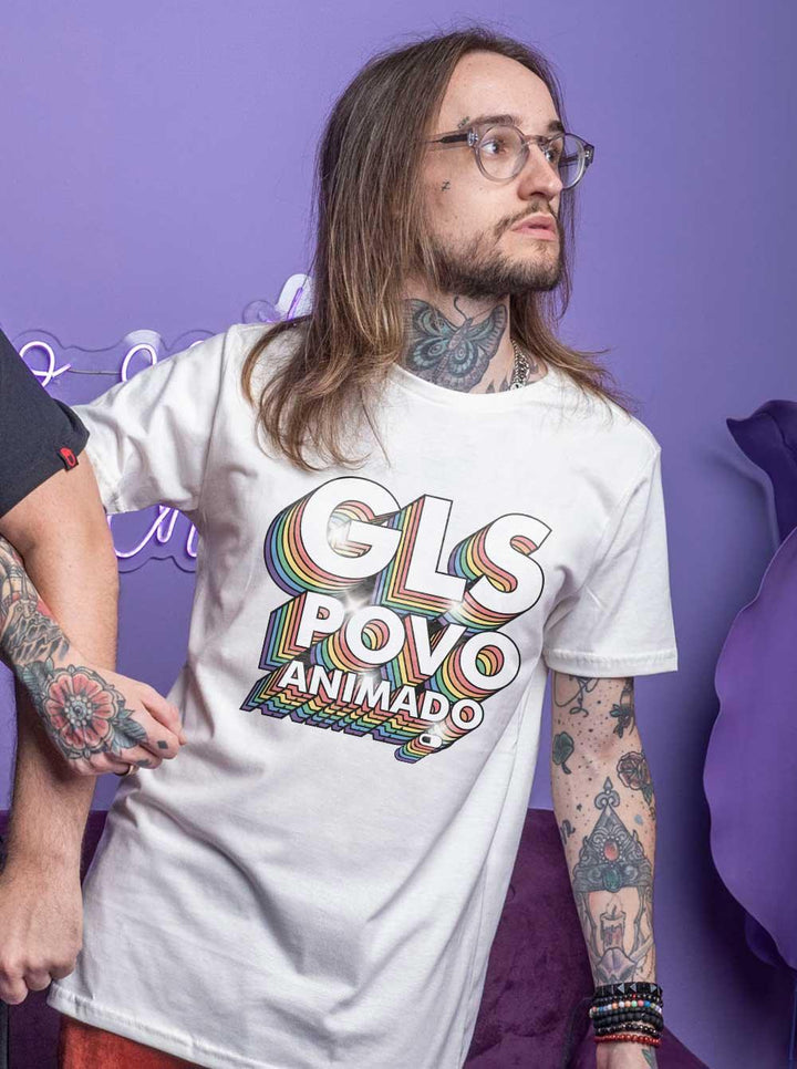 Camiseta GLS Povo Animado Raluke - Cápsula Shop