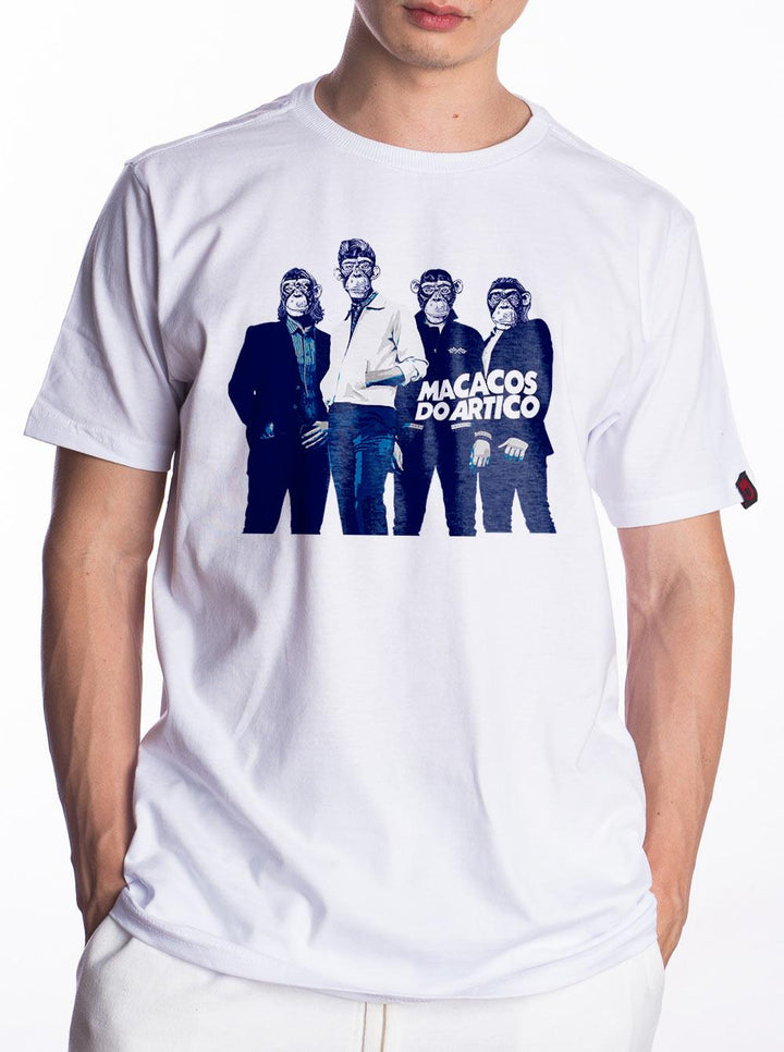 Camiseta Arctic Monkeys Macacos do Ártico - Cápsula Shop