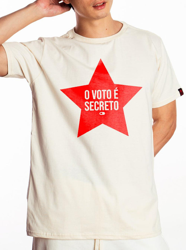 Camiseta O Voto É Secreto - Cápsula Shop