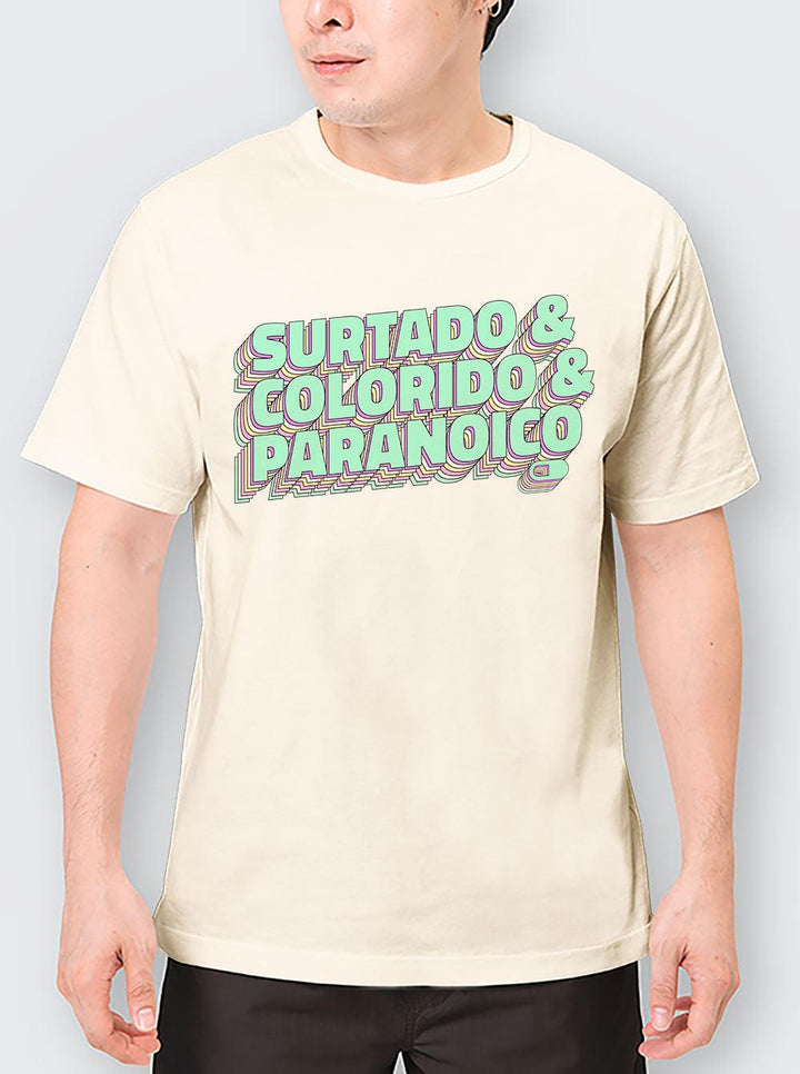 Camiseta Surtado Colorido e Paranóico Raluke - Cápsula Shop