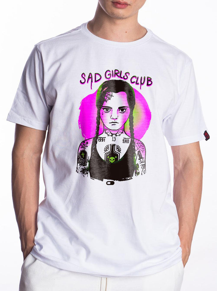 Camiseta Wandinha Sad Girls Club - Cápsula Shop